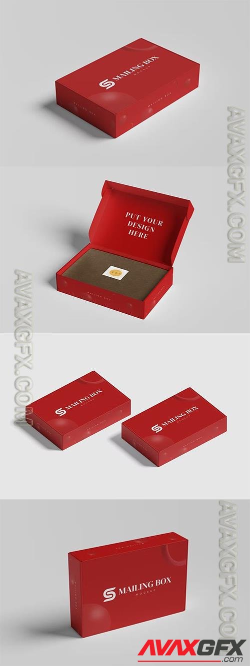 Mailing Box Mockup