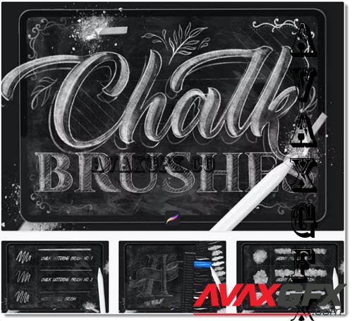 Chalk Brushes: Procreate