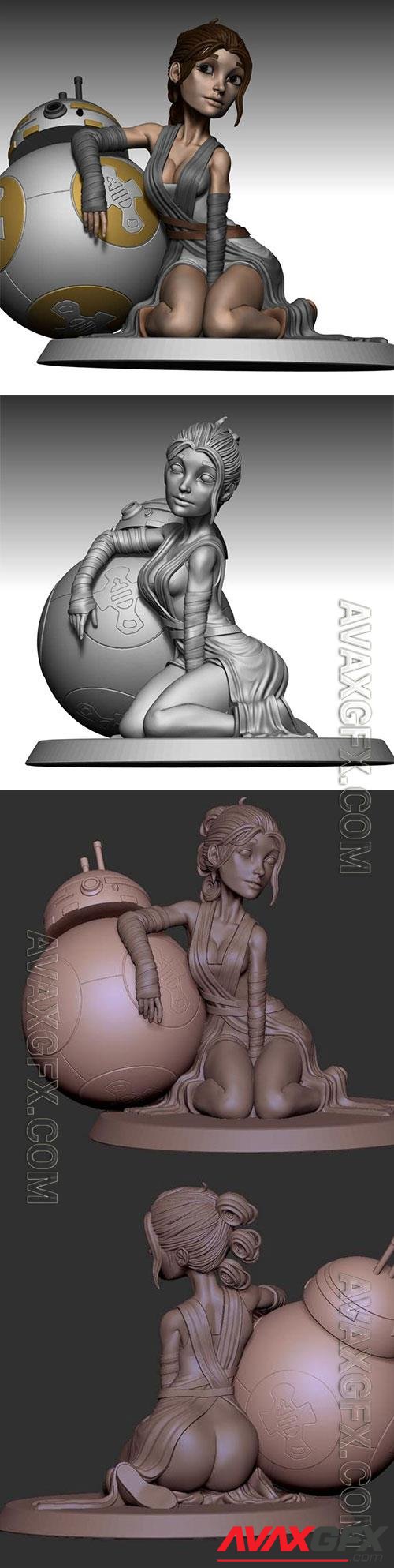 Ray - Star Wars 3D Print Model