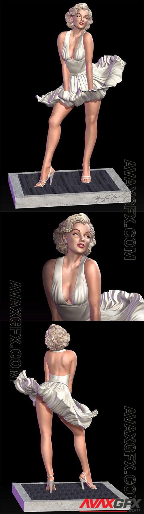 Marilyn Monroe 3D Print Model