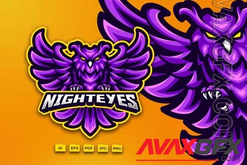 Owl Mascot Logo