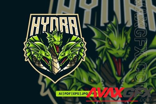 Hydra Mascot logo for esport and sport