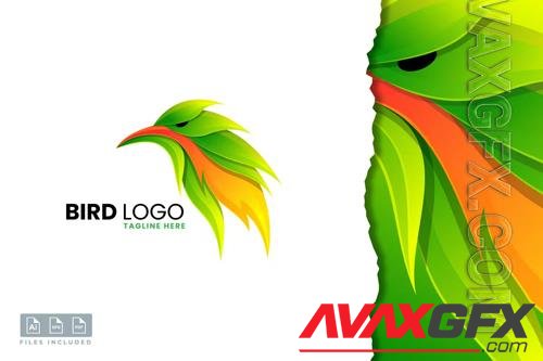 Bird Gradient Logo Template