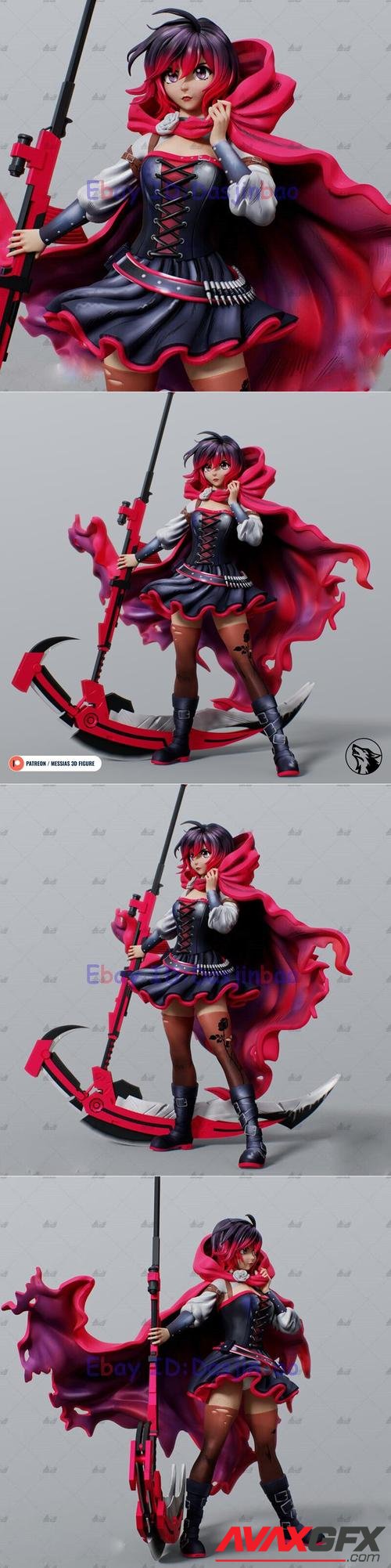 Ruby Rose – 3D Print