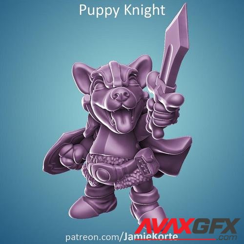 Puppy Knight – 3D Print