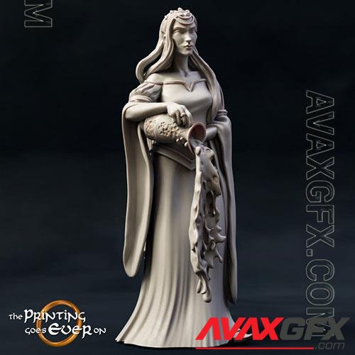 Queen Gladhiel 3D Print Model