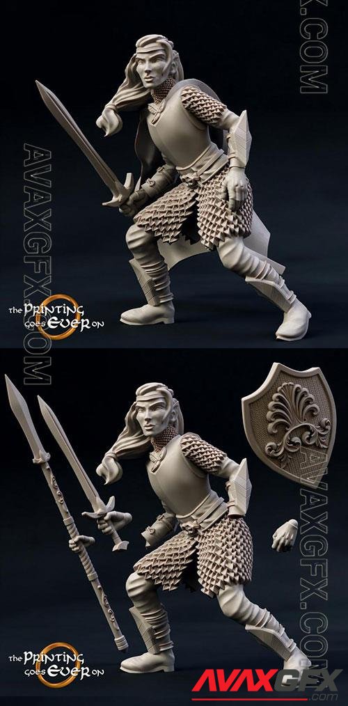 Modular Brightwood Defender Female 3D Print Model