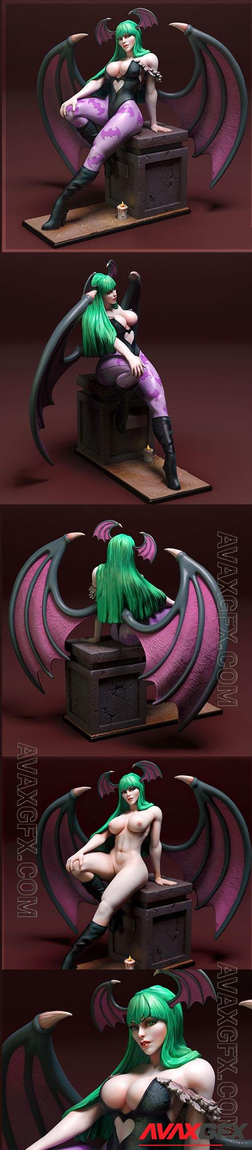 Morrigan Aensland 3D Print Model