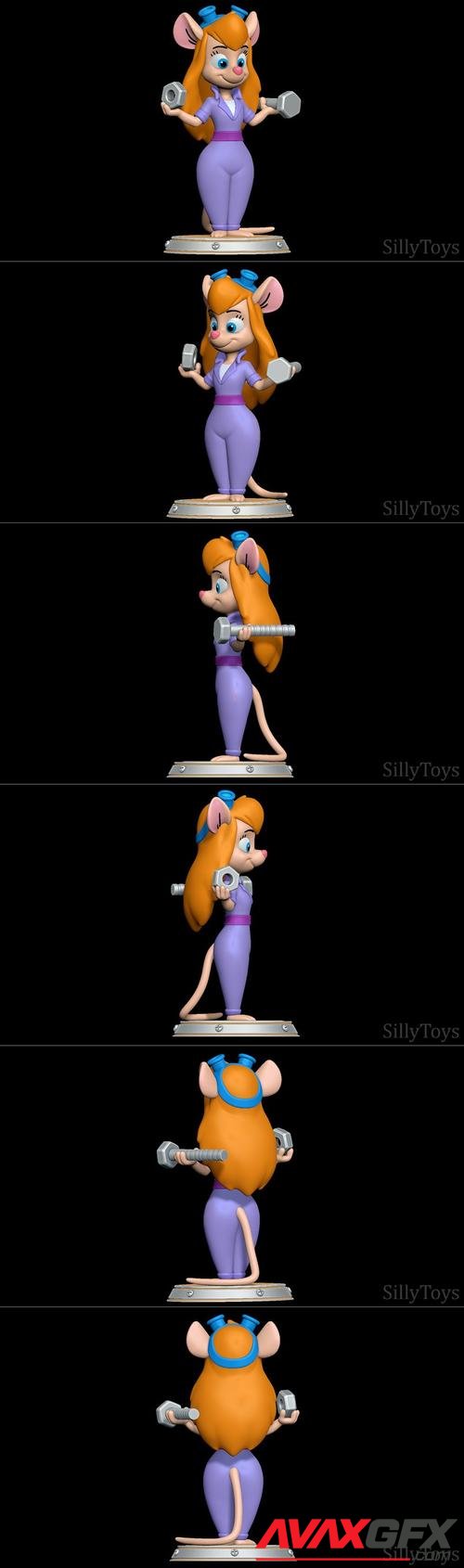 Gadget Hackwrench - Chip and Dale – 3D Print