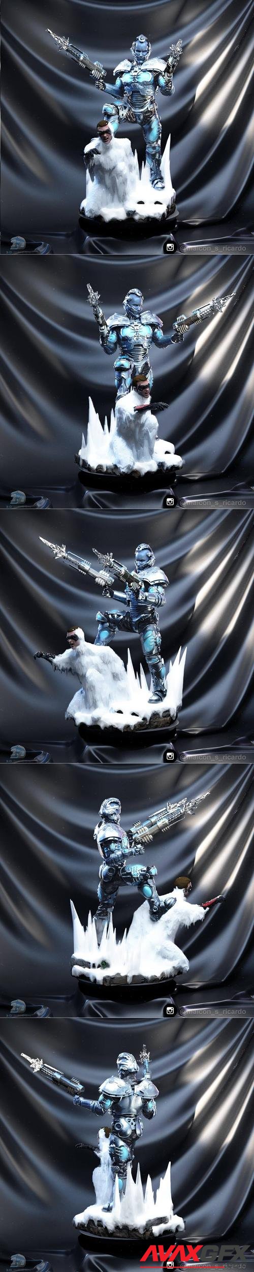 Mr Freeze – 3D Print