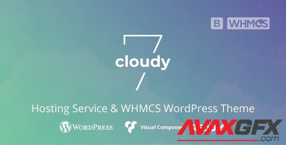 ThemeForest - Cloudy 7 v1.0 - Hosting Service & WHMCS WordPress Theme (Update: 19 February 20) - 22648412