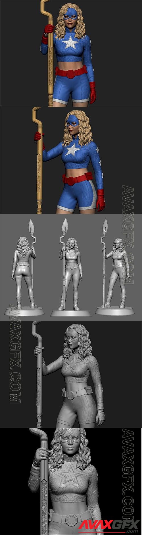 StarGirl 3D Print Model