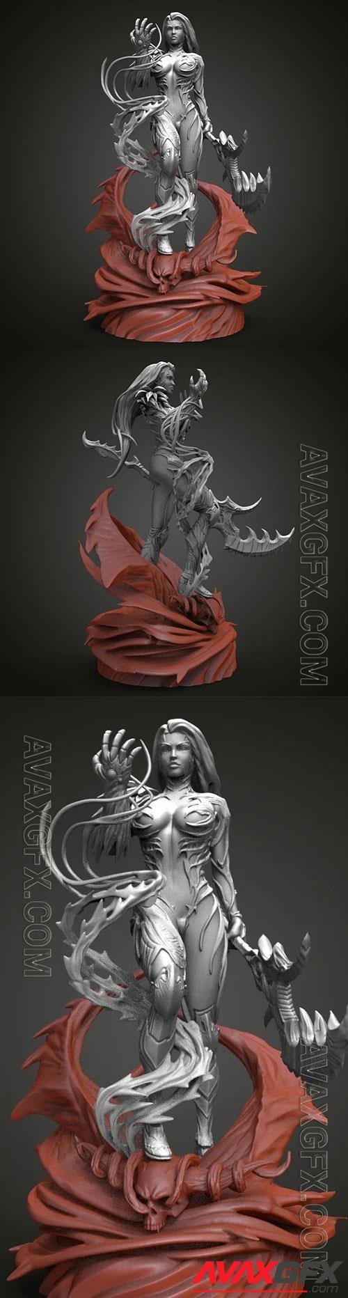 Witchblade 3D Print Model