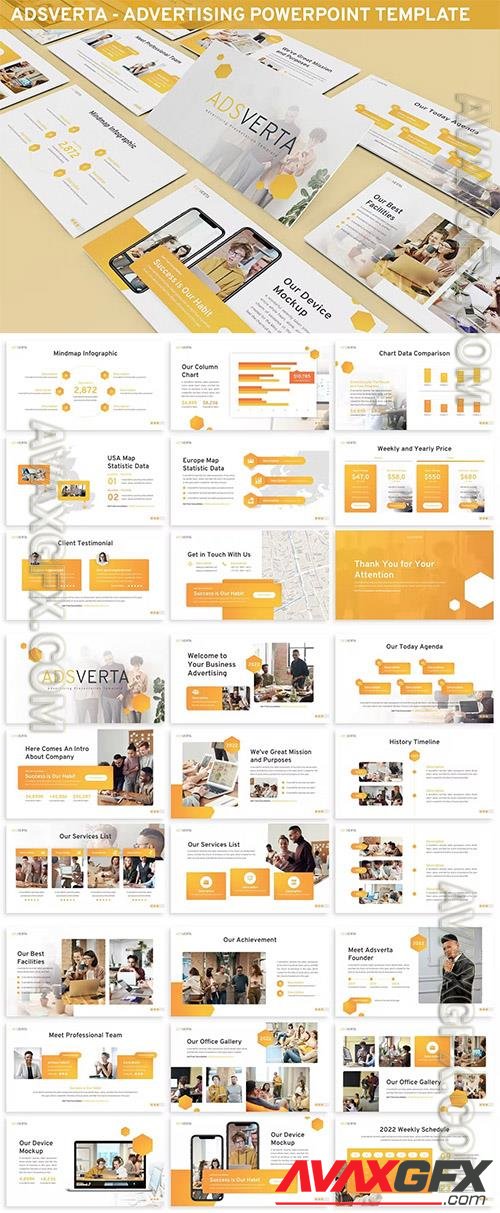 Adsverta - Advertising Powerpoint Template