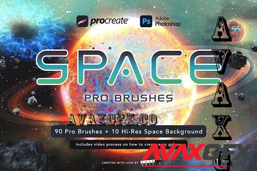 Space Pro Galaxy Brushes - 7184464