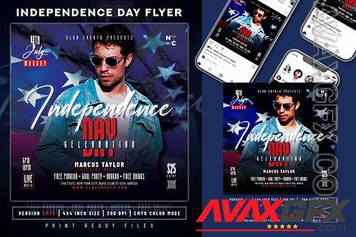 Independence Day Flyer | 4th of July Flyer NZAQBQY