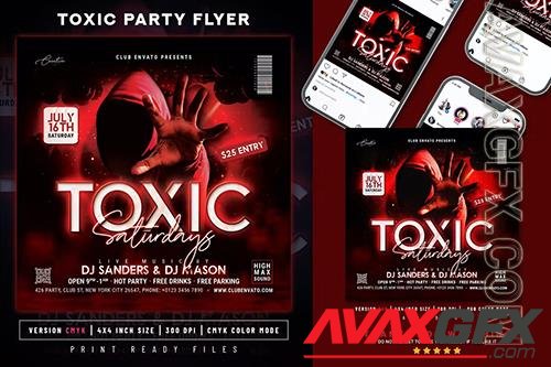 Toxic Night Party Flyer DASM7NP