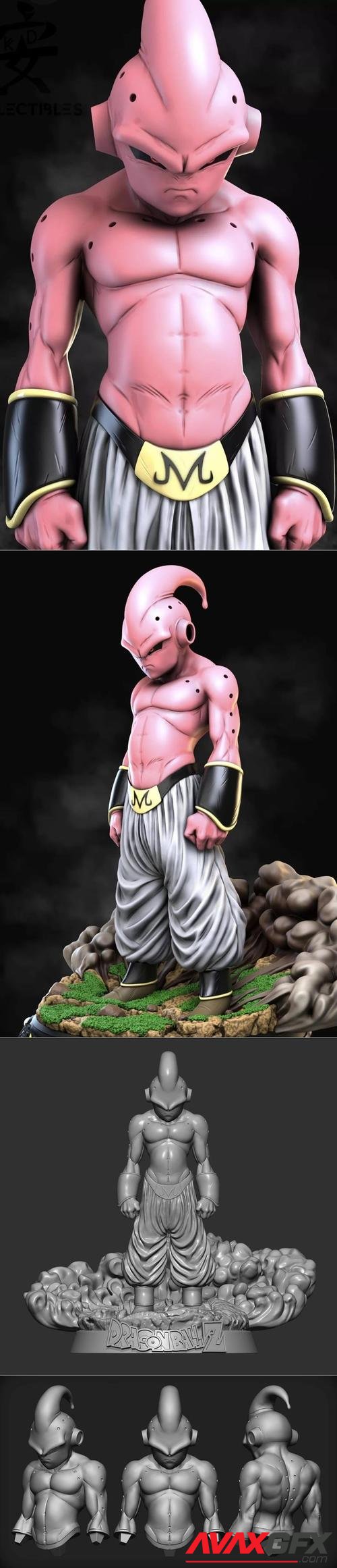 Majin Buu Kid – 3D Print