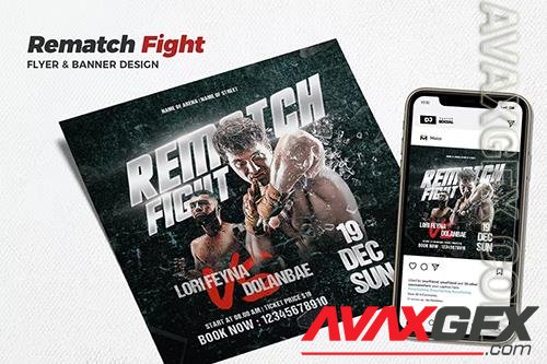 Rematch Fight Social Media Promotion 8DXZWPP