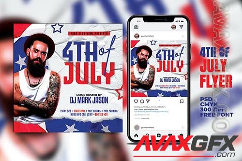 Independence Day Flyer DCNWXAW