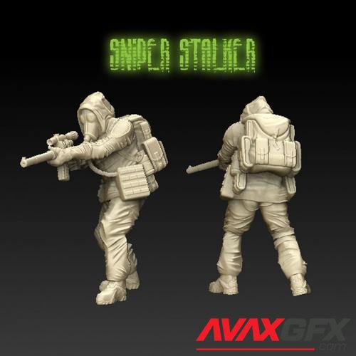 Stalker Zone Sniper – 3D Print