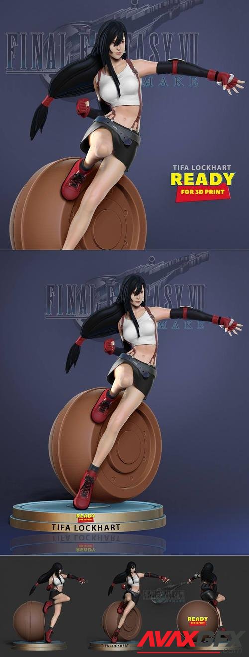 Tifa Lockhart Final Fantasy VII Remake – 3D Print