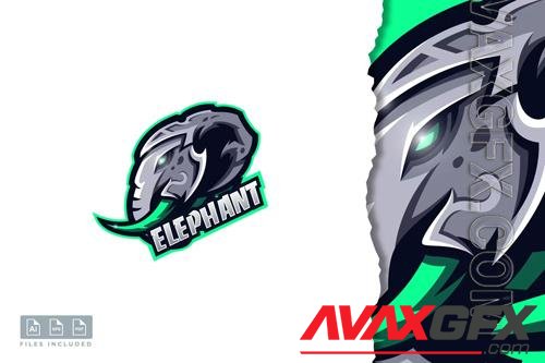 Elephant - Mascot & E-sport Logo