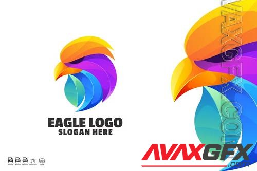 Eagle Gradient Logo Designs