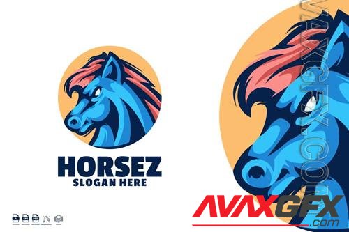 Horse Mascot Logo Designs