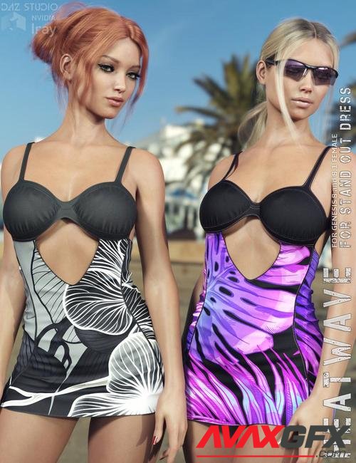 Heatwave for Stand Out Dress for Genesis 8 and 8.1F