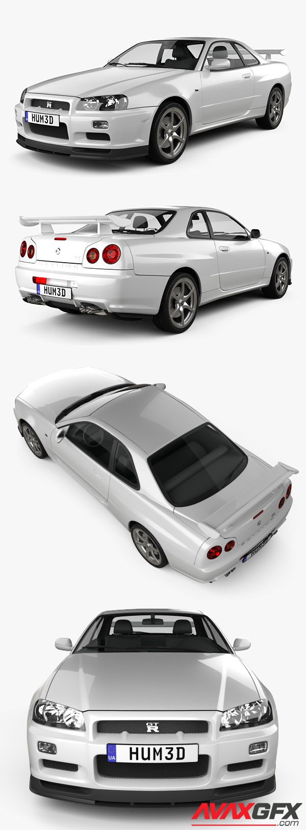 Nissan Skyline R34 GT-R coupe 1999