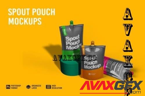 Spout Pouch Mockup - 7178524