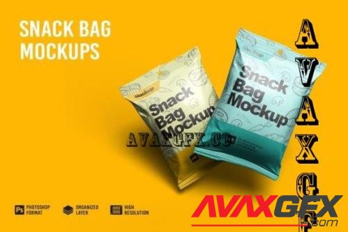 Snack Bag Mockup - 7178537