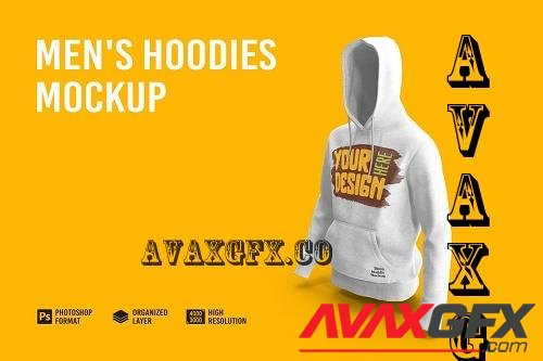 Men's Hoodies Mockup - 7150585