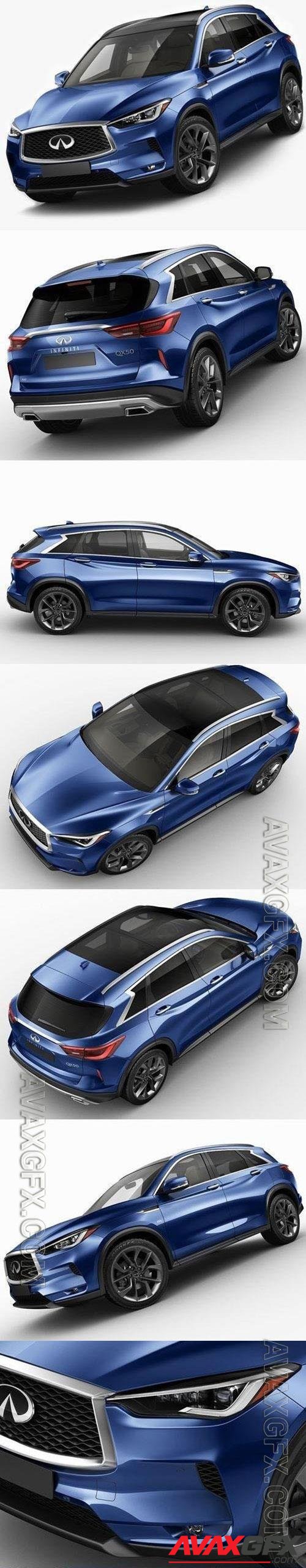 Infiniti QX50 2019 3D Model