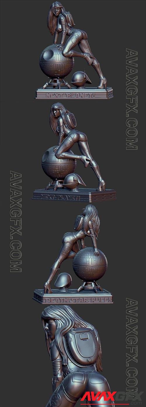Sexy Storm Trooper 2 3D Print Model