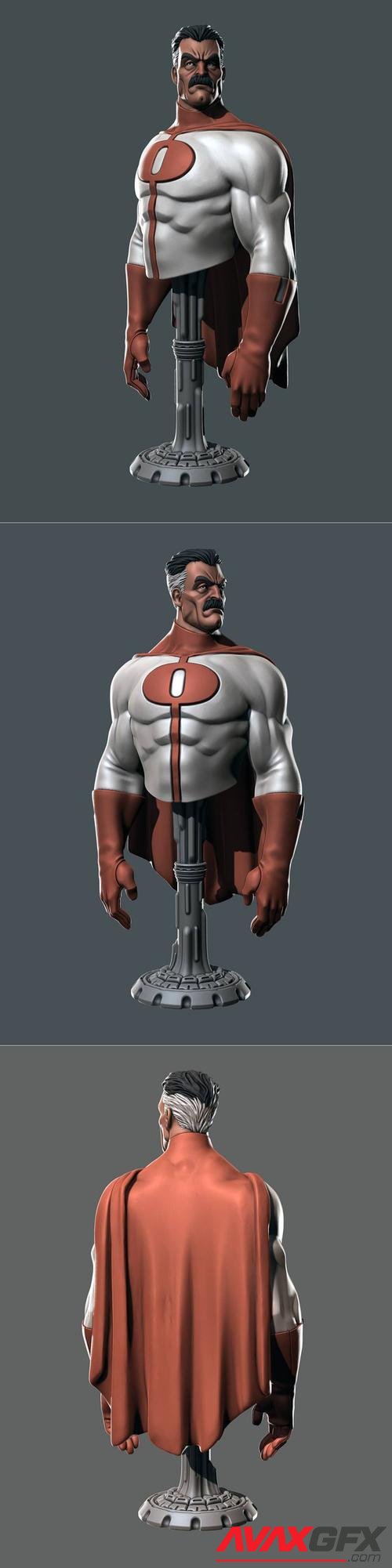 Eastman - Omni Man bust – 3D Print