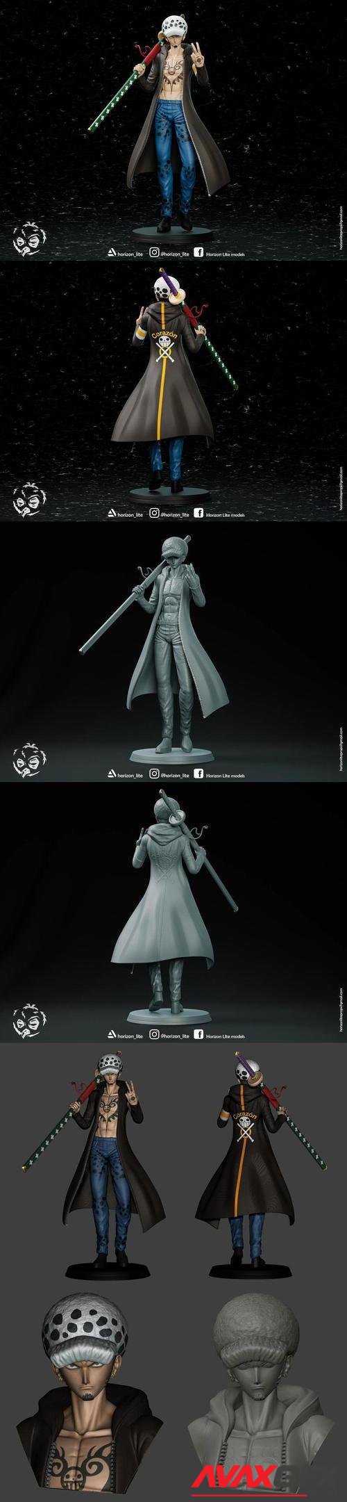 Trafalgar Law – 3D Print