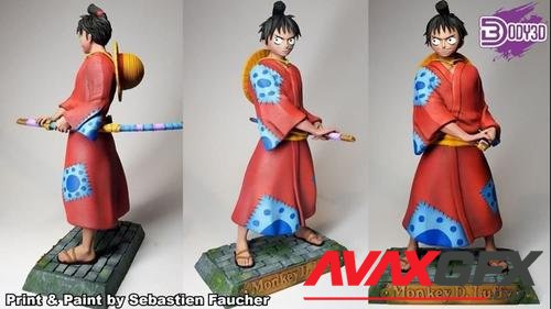 Luffy samurai – 3D Print