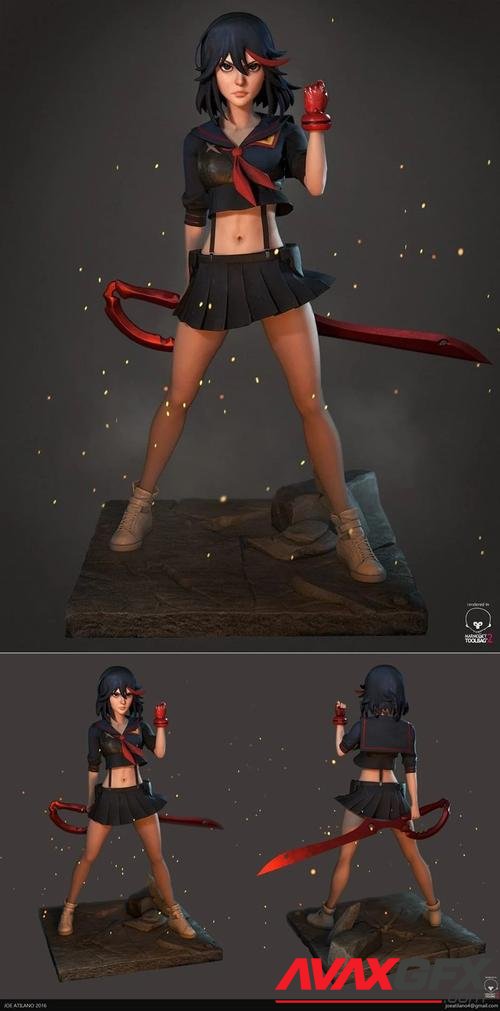 Ryuko-Kill la Kill – 3D Print