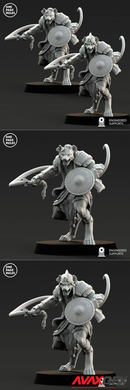 One Page Rules - Beastmen Tamer – 3D Print