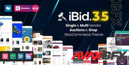 ThemeForest - iBid v3.5.4 - Multi Vendor Auctions WooCommerce Theme - 24923136