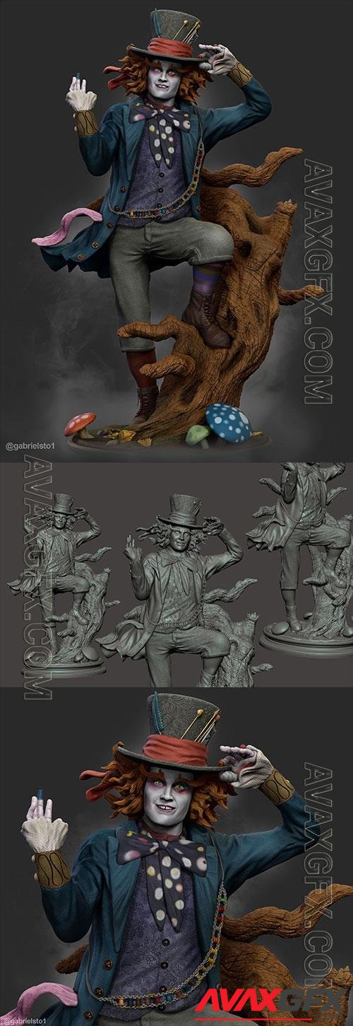 Mad Hatter 3D Print Model