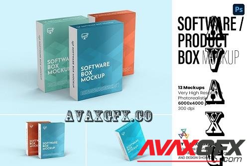 Software / Product Box Mockups - 7294950