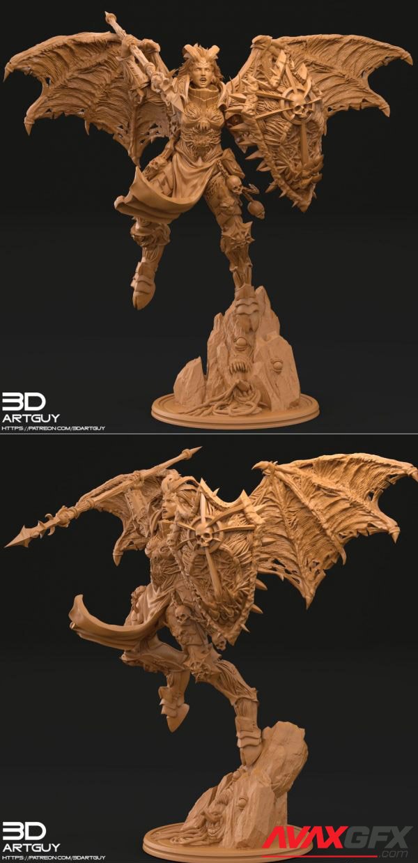 Rage Demon 3D Print