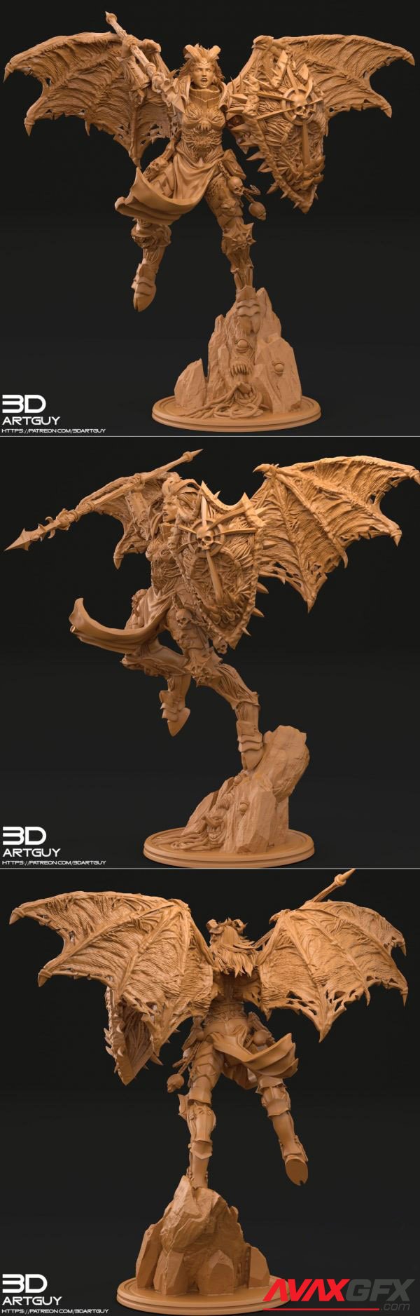 Rage Demon 3D Print