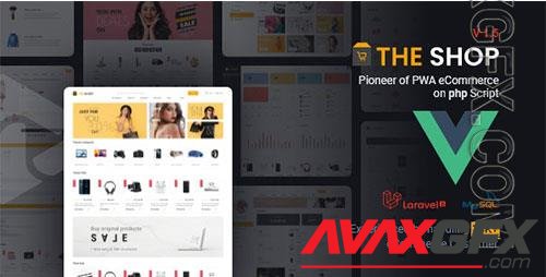 CodeCanyon - The Shop v1.5 NULLED - PWA eCommerce cms (Update: 29 November 21) - 34858541 - NULLED