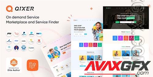 Qixer v1.2.1 - Multi-Vendor On demand Service Marketplace and Service Finder
