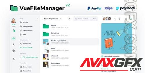 Vue File Manager with Laravel v2.2.0.2 - 25815986