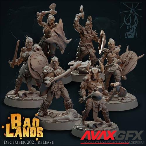 Badlands Kairn Fighters – 3D Print